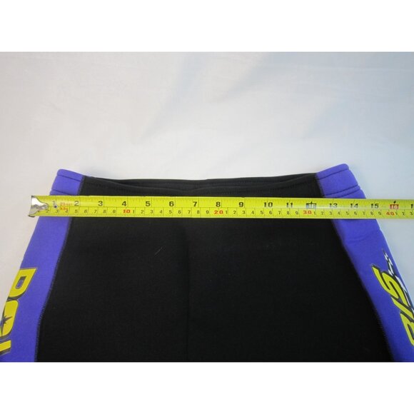 Vintage Polaris Neoprene Black / Purple Water Shorts - Mens Size Large - Picture 9 of 12